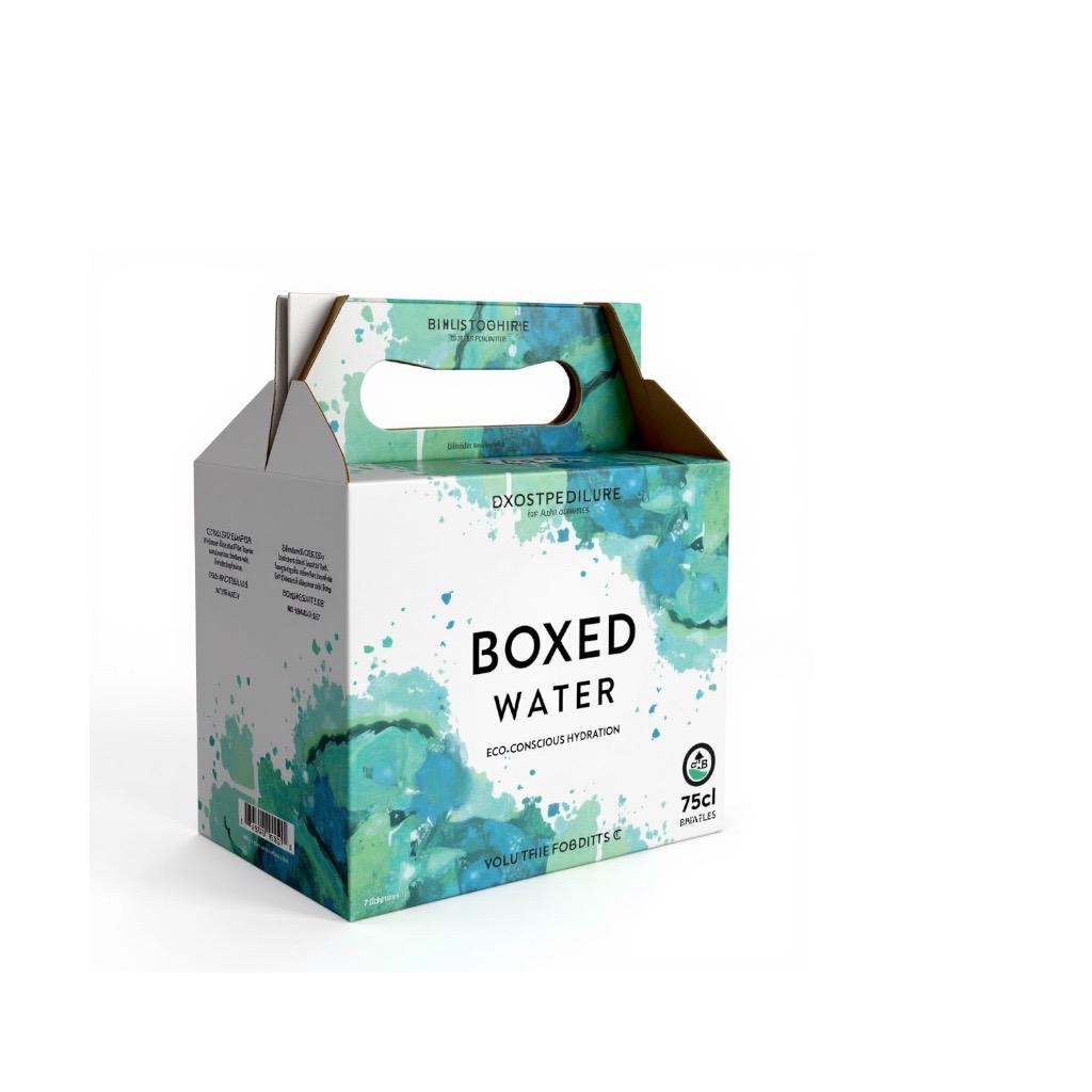 6 Packed Boxed Water